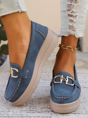 Summer Hollow Breathable Leather Shoes For Middle-Aged Mothers Women Shoes Driving Loafers Female Soft-Soled Wedge Heel Hollow Shoes Female