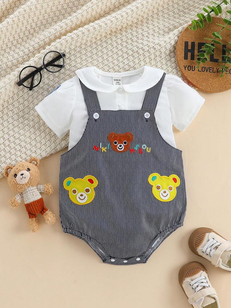 Baby Girl Fashionable And Cute Teddy Bear Decoration Set For Girls