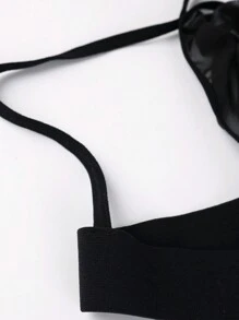 DrisQ Nam Gợi cảm Màu thuần G-string Đồ lót - màu đen - Xem 7