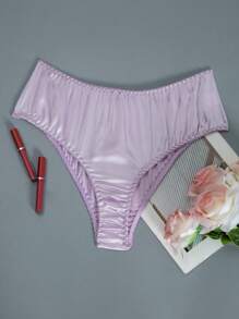 SHEIN Quần vuông xếp ly thoải mái màu trơn cho nữ để kết hợp hoang dã - Nhiều màu - Xem 3