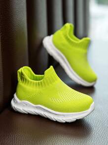 Toddler/Baby' Breathable Slip-On Athletic Sneakers, Comfortable Casual Shoes For Everyday Wear, Spring/Summer