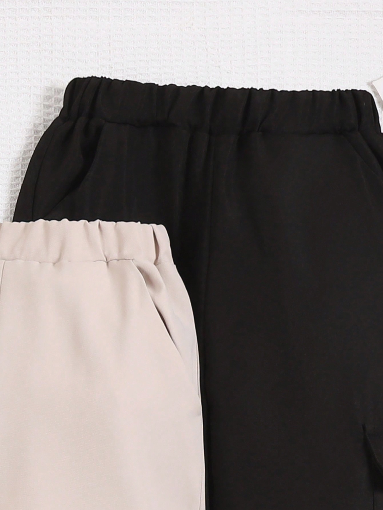 Sparklyn بناطيل كارجو سادة وبسيطة للبنات المراهقات...