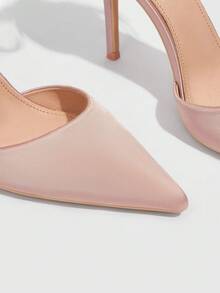 CUCCOO HITCHD Tacones de moda, tacones para graduación, tacones para el baile de graduación para el verano, Navidad, otoño y Año Nuevo - Albaricoque - Ver 7