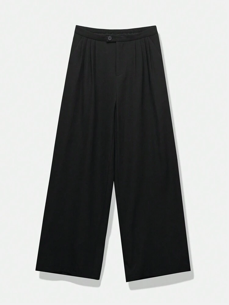 Women Solid Loose Fit Summer Casual Long Pants