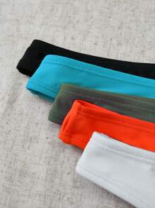 SHEIN Swim Summer Beach Solid Color Bikini Bottom For Vacation - Multicolor - View 4