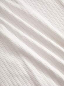 Camisón de pijama romántico con decoración de volantes - Blanco - Ver 6