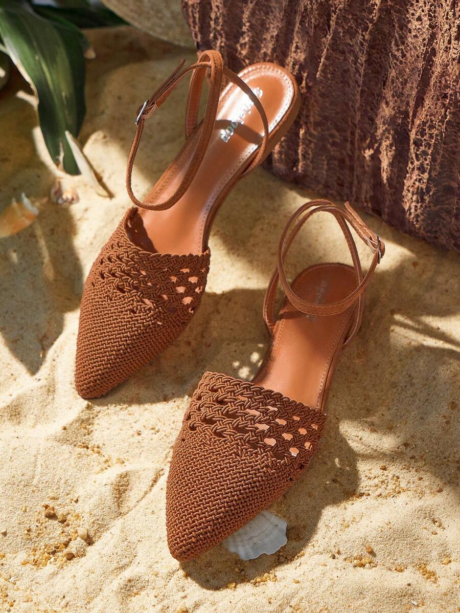 Styleloop Women's Flat Slip-On Shoes, Boho Style, Retro American, Bohemian, Western, Music Festival, Party Outfit