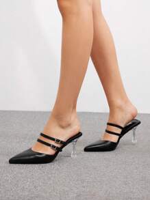 CUCCOO BIZCHIC Women'S High Heel Pumps Elegant Basics Business Casual Business Chic - Black - View 3