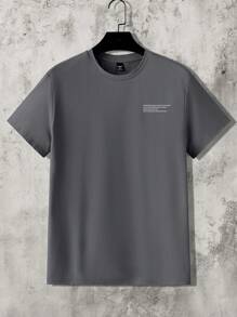 GENTILAND 針織休閒短袖T恤，多件裝 - 灰色 - 查看 7