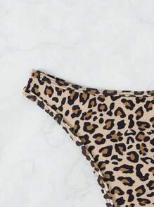Swim SXY Women's Stylish Summer Beach Leopard Print Bikini Bottoms (Random Print)