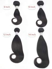 6 Pcs Octopus Tail Curly Bundles Natural Black Virgin Human Hair Bundles 8-14 Inch Natural Weave Bundles Weft Hair Extension Cheap For Women