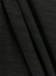 SHEIN LUNE Damski letni bezrękawnik w jednolitym kolorze z dekoltem w kształcie litery V