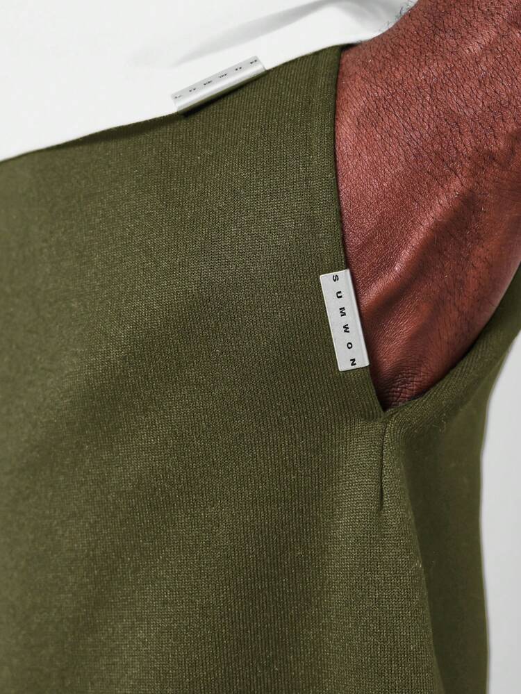 Pantalones deportivos de polar con cintura elástica