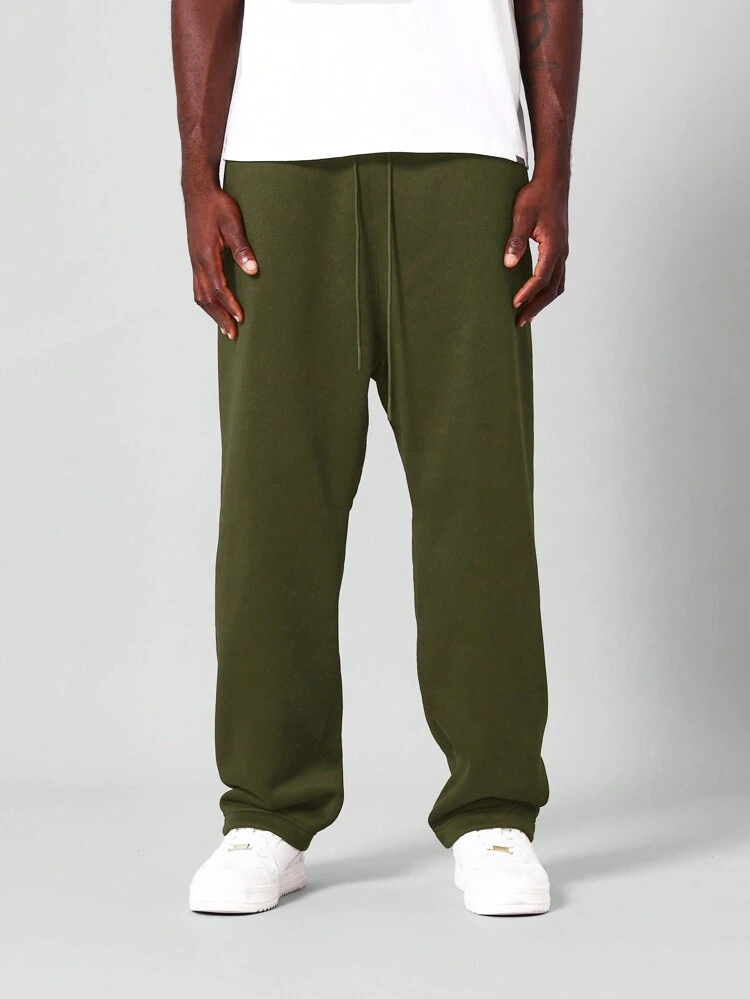 Pantalones deportivos de polar con cintura elástica