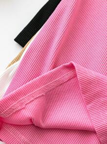 SHEIN LUNE Camisetas de tirantes básicas casuales de verano con cuello redondo, paquete múltiple - Multicolor - Ver 5