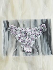SHEIN 花網三角底褲 - 彩色 - 查看 8