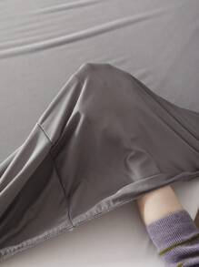 1pc New Upgrade! TPU 100% Waterproof Mattress Protector, Keep Your Mattress Dry & Clean, More Softness & Breathable, Deep Pocket,Grey - Grey - View 9