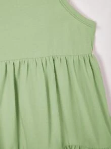 Cozy Pixies Conjunto De 2 Piezas De Vestido Cami Para Bebé Niña - Verde - Ver 13