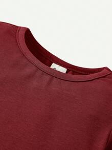 Cozy Pixies Baby Jungen Eng Anliegendes Pyjama Set Aus 4, Cartoon Dinosaurier Gemustertes Rundhals Hemd Und Hose