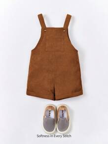 Cozy Pixies Unisex Baby Casual Comfortable Romper - Brown - View 1