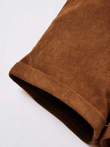 Cozy Pixies Unisex Baby Casual Comfortable Romper - Brown - View 4