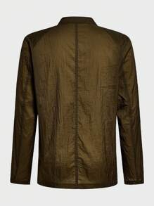 AKNOTIC Business Casual Unlined UV Protection Ultra Thin Men's Woven Business Suit Jacket