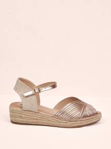 Styleloop Women'S Champagne-Colored Thick-Soled Fashionable All-Match Sandals Boho Feels