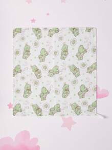 SHEIN X Care Bears 5件套天然竹纤维婴儿拍嗝巾、洗脸巾、多用途棉布巾 30*30cm 礼品[Oeko-Tex认证] - 彩色 - 查看 7
