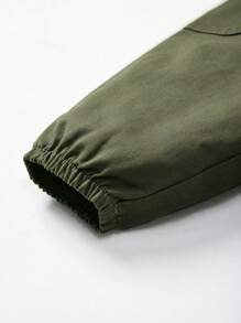 Cozy Pixies 寶寶男孩口袋背帶連身褲 - 軍綠色 - 查看 8