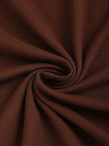 Sweetra Sexy Backless Solid Color Bodycon Dress - Multicolor - View 4