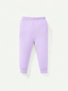 Cozy Pixies Conjunto De Pijama Ajustado Para Bebé Niña Con Top De Manga Larga Con Cuello Redondo Y Pantalones Deportivos Con Estampado Floral - Multicolor - Ver 8