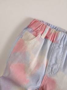 Baby Boy Street Style Tie Dye Jeans - Multicolor - View 5