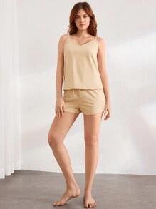 Ocili Ocili Pantalones casuales de ocio diario simples de unicolor para mujeres