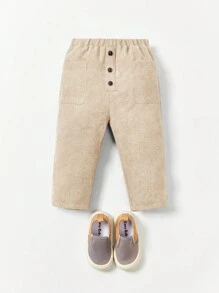 Cozy Pixies Comodi Pantaloni Casual A Gamba Dritta Per Neonati