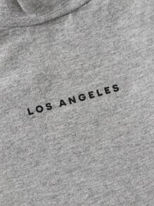 Cozy Pixies 嬰兒男寶寶三件套,立領長袖t恤帶印刷字母 - 彩色 - 查看 10