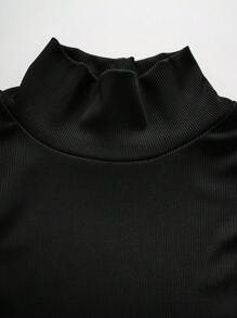 Manfinity Dauomo Men Summer Slim Fit Solid Color Tank Top With Stand Neck, For Fall