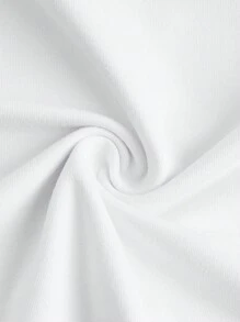 Lyrianda Plus Size 1pc Women  Solid Color Strapless Slim Fit Top - Multicolor - View 4