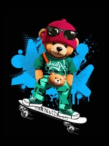 Souflis Souflis Em bé Con trai Giải trí Áo - màu đen - Xem 5