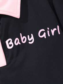 Tween Girl Summer Black & Pink Colorblock Shirt And Skirt Set - Black - View 10