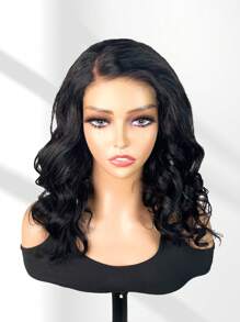 6x5 Glueless Lace Bouncy Body  Bob Wig Pre Plucked Natural Hairline Pre Cut Wear And Go Wigs C Part Tiny Knots Human Hair Wigs For Women - SNatural - View 9