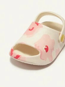 Cozy Pixies Cute & Simple Style Comfortable Anti-skid Baby Sandals With Fun Print Design