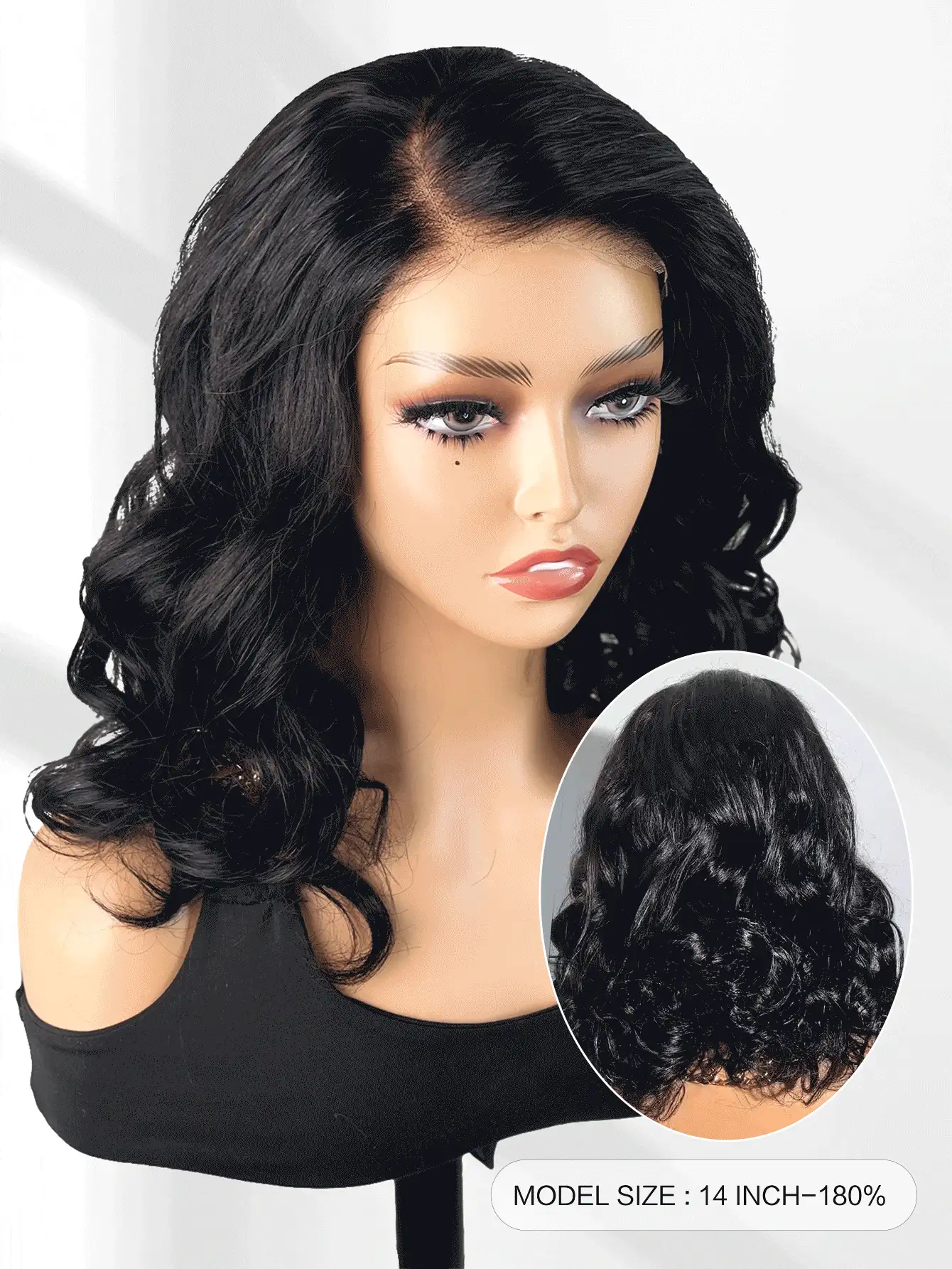 6x5 Glueless Lace Bouncy Body  Bob Wig Pre Plucked Natural Hairline Pre Cut Wear And Go Wigs C Part Tiny Knots Human Hair Wigs For Women - SNatural - View 2