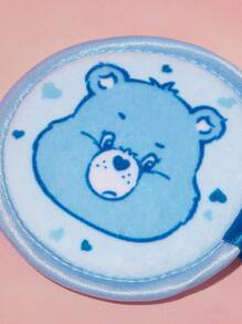 SHEIN X Care Bears 3pcs Cartoon Pattern Round Powder Puff,Cheer Bear, Bear,Share Bear - Multicolor - View 5