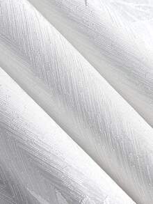 Manfinity Hypemode Men's Jacquard Satin Dress Shirt With Pocket - White - View 5