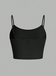 SHEIN EZwear 3入組性感休閒鎖骨背心上衣，夏天適用，修身版型 - 彩色 - 查看 12