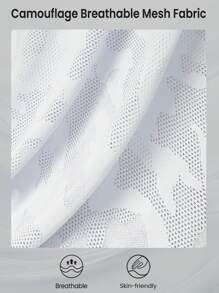 SHEIN Sport Studio Débardeur court de sport coupe-vent imprimé animal