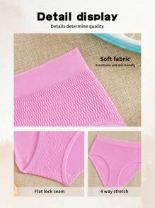 SHEIN Sport Studio Women Simple Solid Color Comfortable Sport Underwear