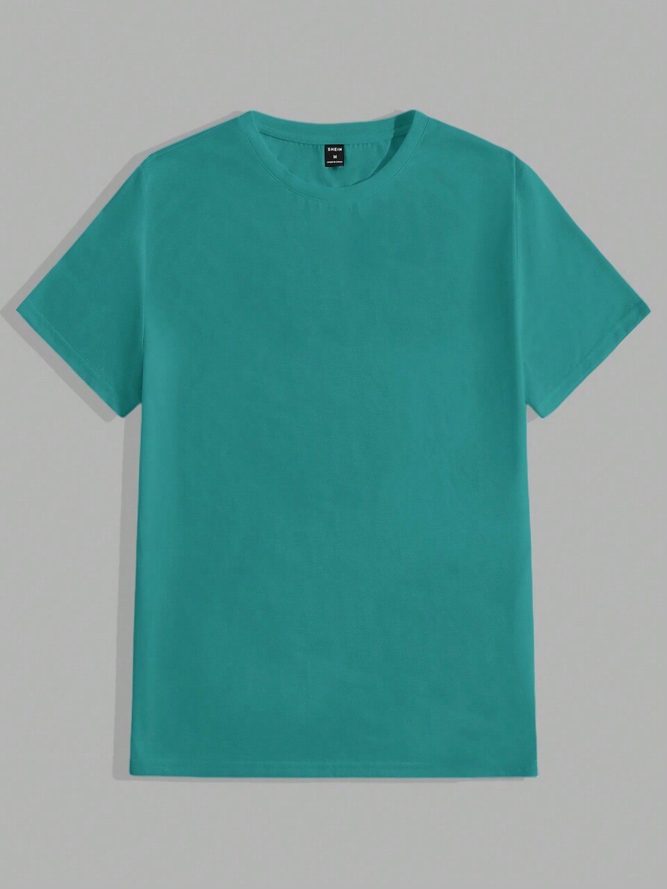 Men 3-Pack Summer Solid Color Round Neck Knitted Casual Short Sleeve T-Shirt