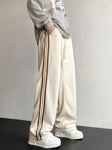 男士时尚休闲百搭直筒运动裤，适合秋季