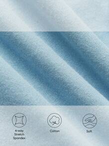 Cozy Pixies Baby Girl 3pcs Solid Elastic Waist Pants - Multicolor - View 13